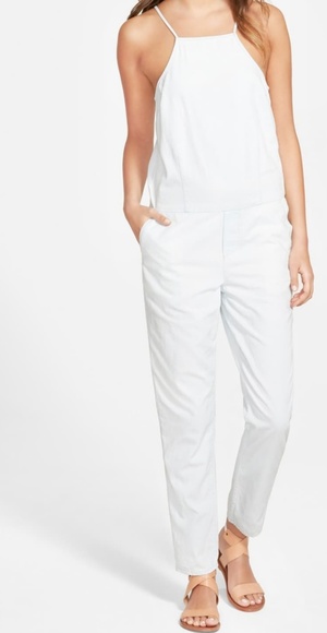 PAIGE "Angelica" jumpsuit in "ice blue" 🐩🐩🐩 - Picture 4 of 8